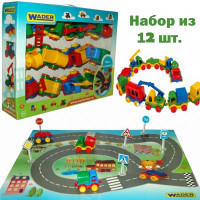 Набор машинок &quot;Kid cars&quot; коробка 12 шт. 39243