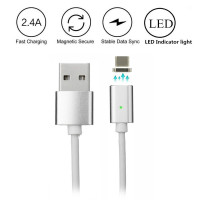 Магнитный Шнур Data кабель для зарядки USB - micro USB magnetic cable DM-M15