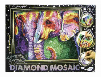 Алмазная живопись (мозаика А4 ) &quot;Diamond Mosaic&quot; малая картина 20*30см с рамкой, в коробке