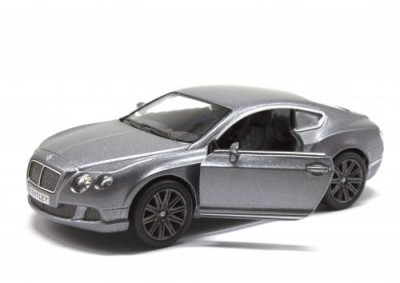 Машинка "Bentley Continental GT " (серая) Kinsmart