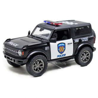 Машинка KINSMART "FORD BRONCO (2022) Police" MiC  