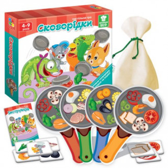 Игра на скорость "Сковородки" (укр) Vladi Toys Украина