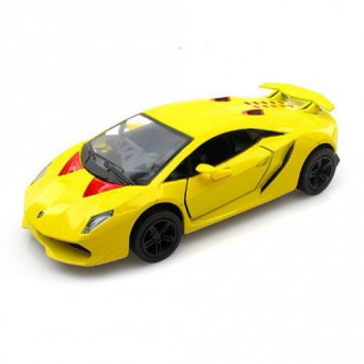Машинка KINSMART "Lamborghini Sesto Elemento" (желтая) MiC  