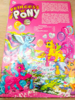 Настольная яркая игра &quot;Princess Pony&quot; по ходам в коробке поле фишки кубик на украинском языке DTG96 Пони