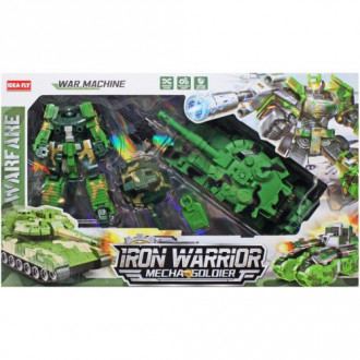 Военный набор 2 в 1 "Iron Warrior" (зеленый) Idea-Fly