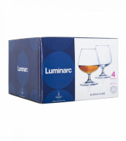 Набор бокалов для коньяка Signature 410мл 4шт Luminarc J2934 в пабарочной упаковке