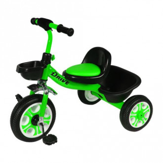 Велосипед трехколесный "Drive" зеленый Tilly