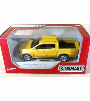 Машинка Kinsmart кинсмарт  Mercedes-Benz X-Class  KT5410W мет., инерц., 1:42, отв. двери/багажник, резин. колеса, 4 цвета, кор., 16-7-8 см.