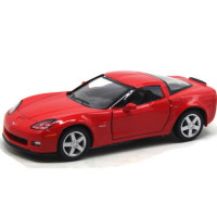 Машинка металлическая &quot;Chevrolet Corvette Z06 2007&quot;, красный Kinsmart