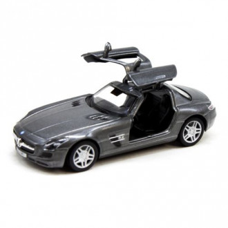 Машинка "Mercedes-Benz SLS AMG" (серая) Kinsmart