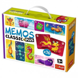 Настольная игра "Memos classic & plus: Монстрики" Trefl Польша