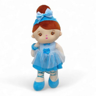 Мягкая кукла "Дівчинка", 41 см (блакитна) MIC