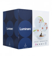 Сервиз столовый Sweet Impression 19 предметов 6 персон Luminarc E4946 в коробке