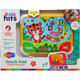 Планшет "Touch Pad: Тигровая викторина" (укр) Kids hits