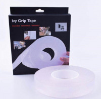 Многоразовая крепежная лента Ivy Grip Tape 5м гелиевая 6675 в коробке