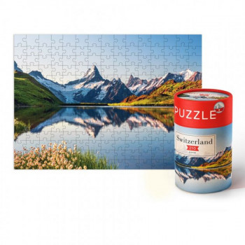 Пазлые горы Маттерхорн 210 элементов, яркая картинка 32 х 23 см, в картонном тубусе 300405